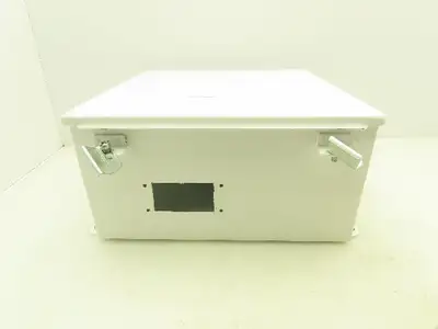 Hoffman A1212CH Electrical Enclosure 12x12x6" Backplate Terminal Blocks