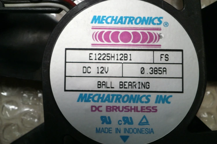 Used Mechatronics Fan - E1225H12B1 Temperature Controls Arizona US | ASSET CONVERSION SPECIALISTS, INC. #321938