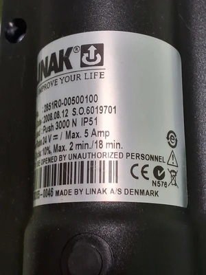 LINAK ACTUATOR 2851R0-00500100 - 1386303