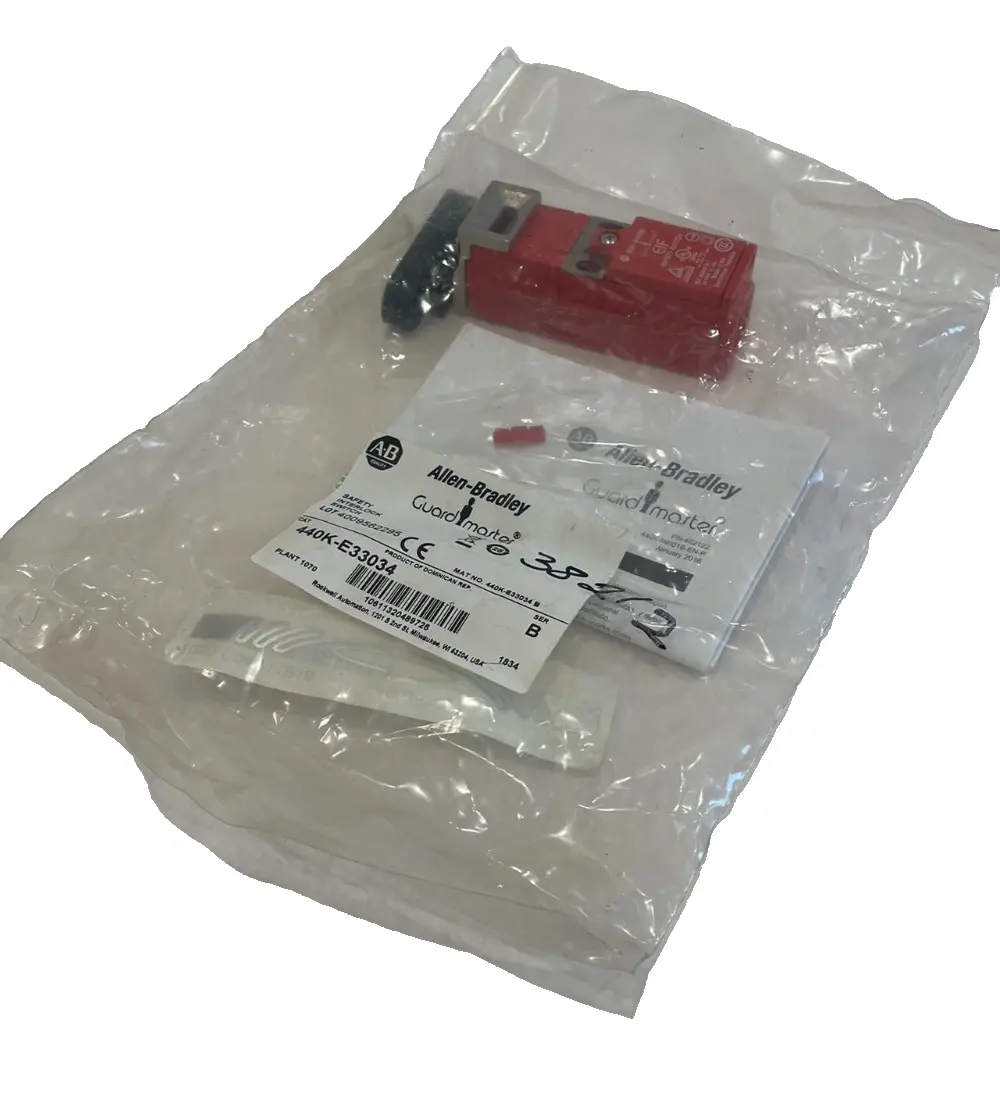 ALLEN BRADLEY 440K-E33034 SAFETY INTERLOCK SWITCH SER.B 440KE33034 NEW, SURPLUS