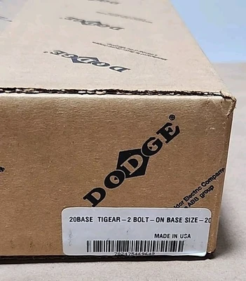 New | in-Stock Dodge 20BASE Gearboxes | J&J Industrial Supply #501154