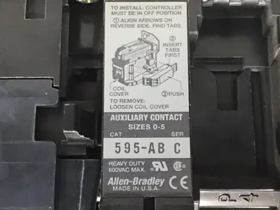 USED ALLEN BRADLEY 500-COD930 SER B