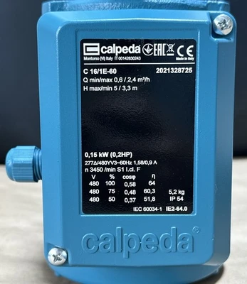 NEW Calpeda 2021328725