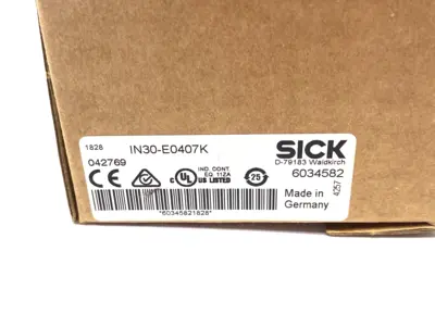 USED SICK NON-CONTACT SAFETY SWITCH INDUCTIVE 6034582
