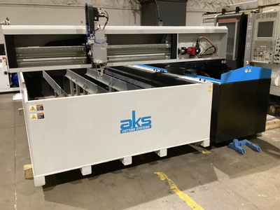 New | in-Stock 2022 AKS CUTTING SYSTEMS WKX3S-612 Waterjet Cutters Michigan US | iGAM Industrial Marketplace #1326449