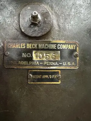 USED BECK SHEETER