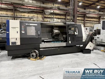 Used 2012 HYUNDAI WIA L400LC CNC Lathes Michigan US | Tramar Industries #419473