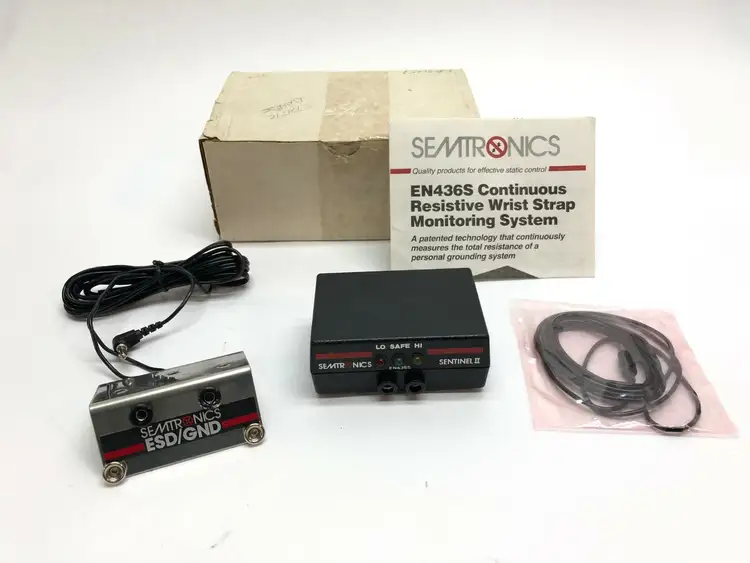 New | in-Stock Sentinel Continuous Resistive Wrist Trap Ground Monitoring ESD Testers Michigan US | Maverick Industrial Sales #1396190