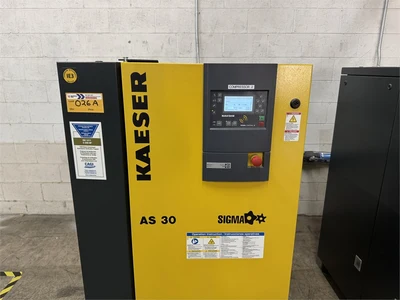 Used 2022 KAESER "AS 30" Rotary Screw & Sliding Vane Air Compressors Texas US | MachineryMax #1486574