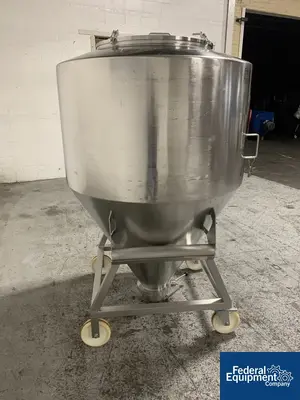 USED L.B. Bohle 1,400 Liter LB Bohle Bin, S/S