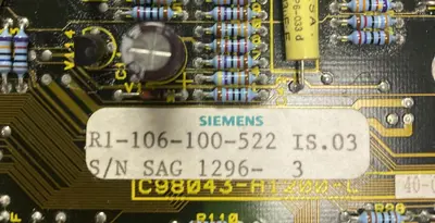 USED SIEMENS R1-106-100-522