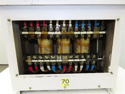 Okuma Electric Power Transformer 70KVA HV 380/415/440/480 LV 200/220/240 3Ph