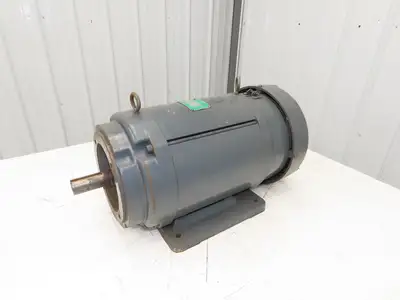 TB Woods Baldor M500A SCR Drive DC Motor 5Hp 1750 RPM 185A/200F Volt 256UC 9154D