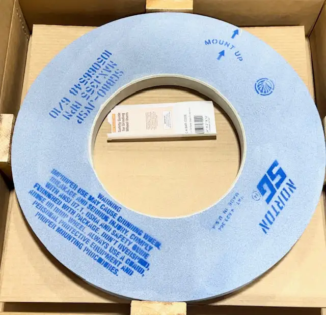 Norton SG 24" x 2" x 12" Surface Grinding Wheel SGB80-JVSP