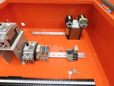 Electrical Enclosure Cabinet 10A Disconnect Switch w/Backplate 600x240x88mm
