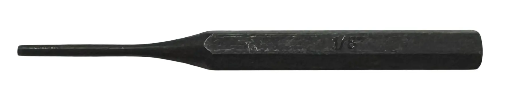 Mibro 1/8" Pin Punch 4-1/2" Long Black Oxide