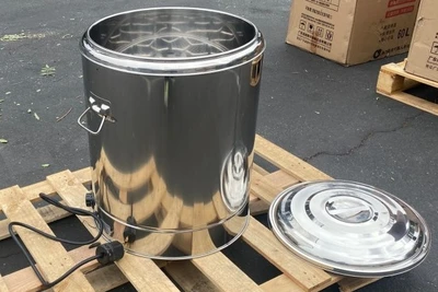 171-0425 16" Nonstick Stainless Steel Stock Pot