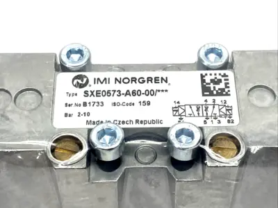 SXE0573-A60-00 | IMI Norgren  Ser. B1733 Solenoid Valve 2-10 Bar - New