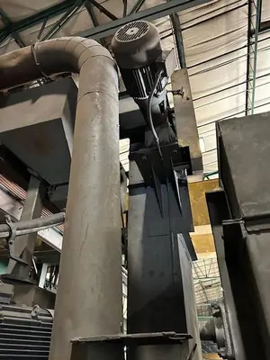 Used 1988 PANGBORN ES-1860 Monorail Hanger Shot Blaster Pennsylvania US | Shot Blasting Equipment #470205