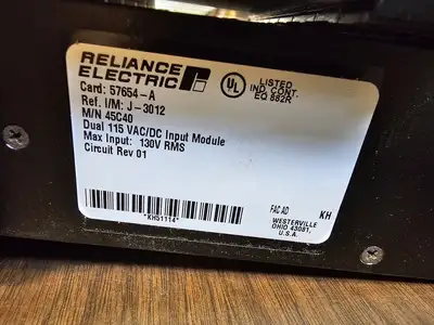 Used RELIANCE ELECTRIC 45C1A Misc Electrical & Power Parts British Columbia CA | Lenmark #836077