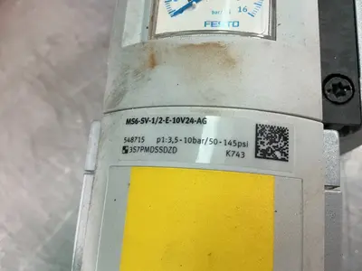 Used FESTO MS6SV1/2E10V24AG Pumps Ohio US | HGR 24 #1518005