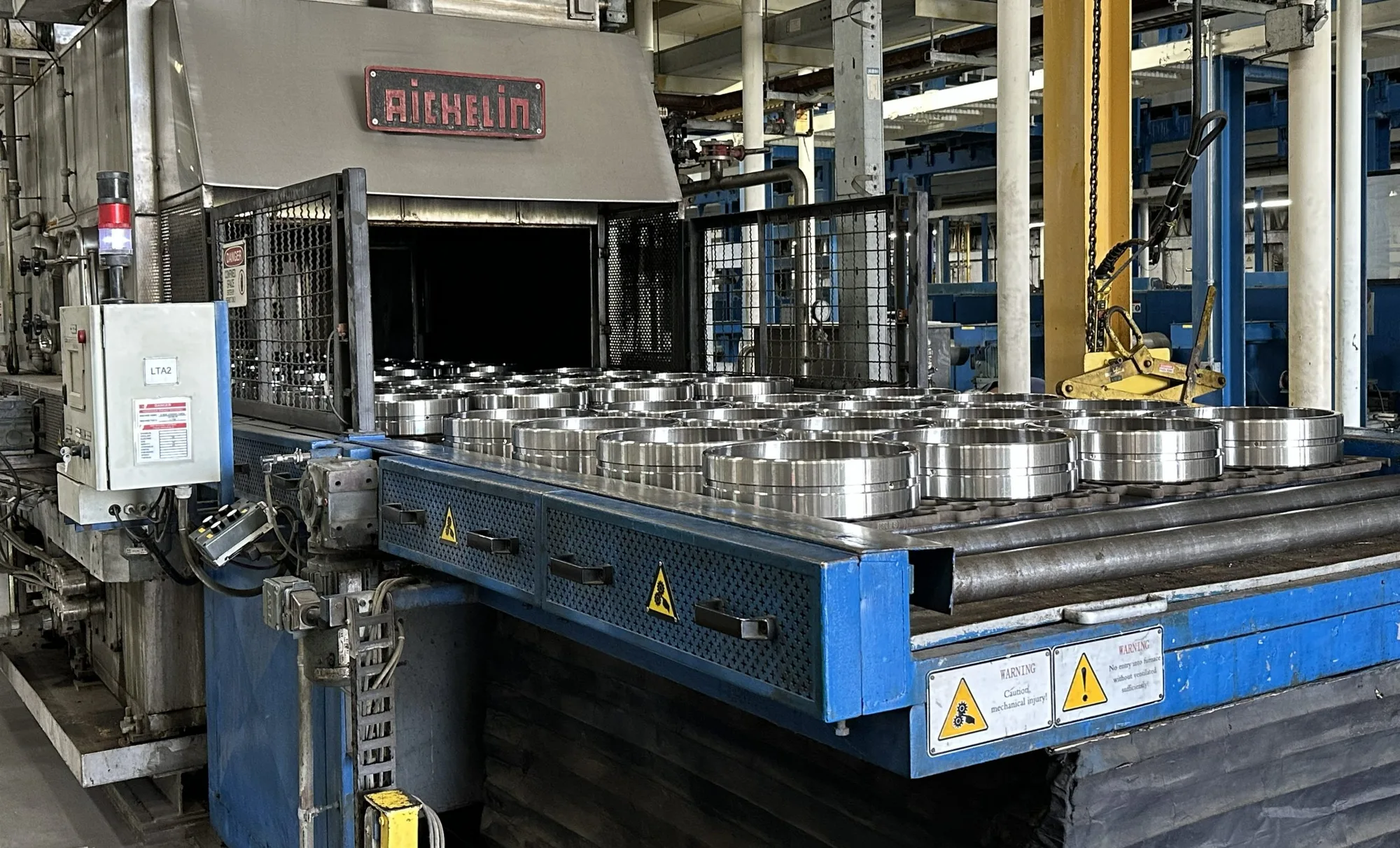 Item# C420 Roller Hearth Heat Treatment Line with Salt Quenching