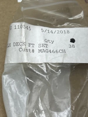 GL367-4MM 434LH-4MM LH Deck Ft. Set Fast Shipping! + Warranty NNB