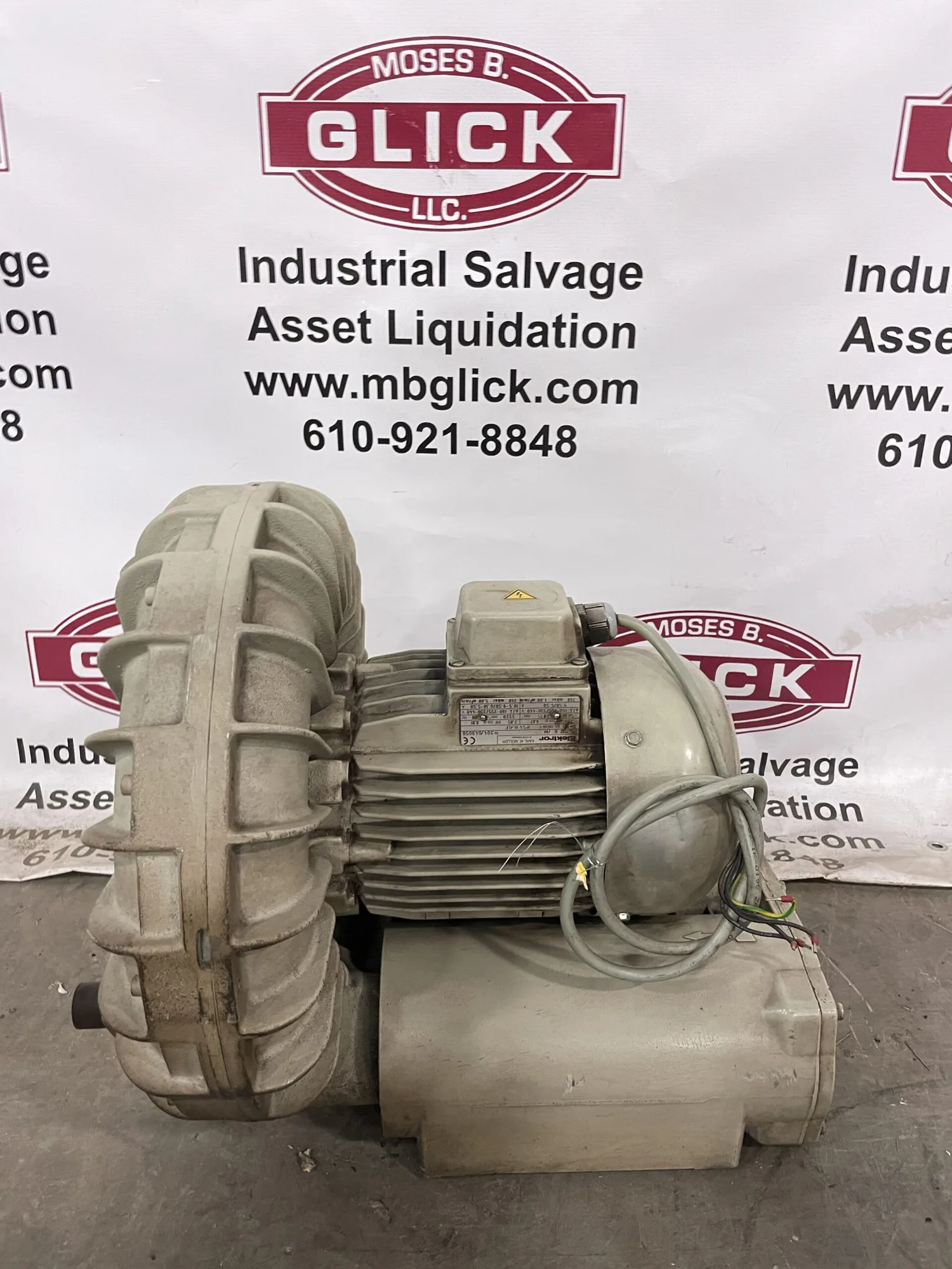 Elektror SD6/M Regenerative Blower 2.85kW 2635/3320min-1 3PH