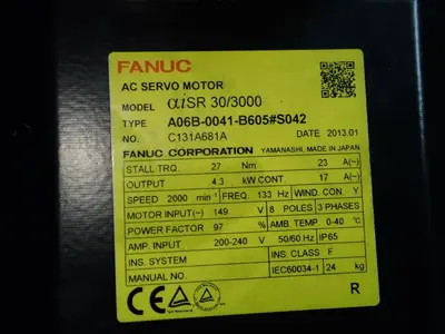 USED 2013 FANUC MSK040B0600NNM1UG1NNNN
