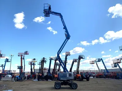 New | in-Stock 2026 GENIE Z-45 XC ARTICULATING BOOM LIFT Articulating Boom Lifts Alberta CA | Adcock Equipment #1418072