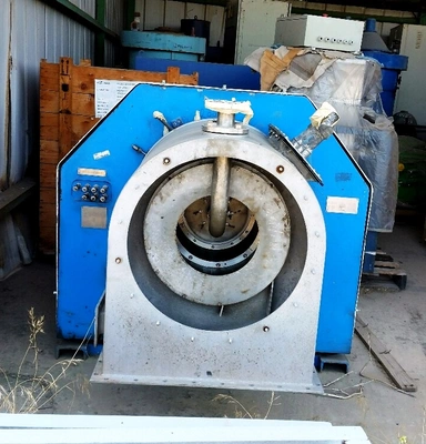 Andritz KMPT SZ 400/2 pusher centrifuge, 316SS.