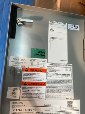 USED SIEMENS 17CUD92BF10