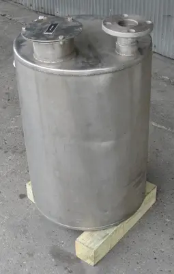 SPC8888  Tank 28 gallon vertical tank, Stainless Steel, flat