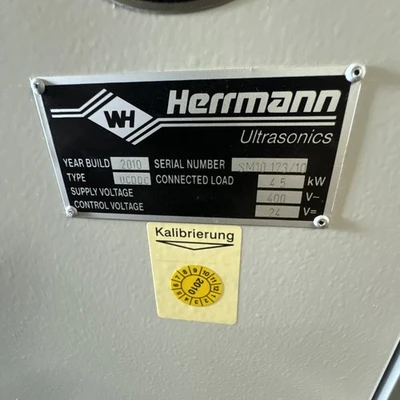 Used Herrmann Ultrasonics UCDDC Ultrasonic Welders California US | Davliegogo LLC #1706792