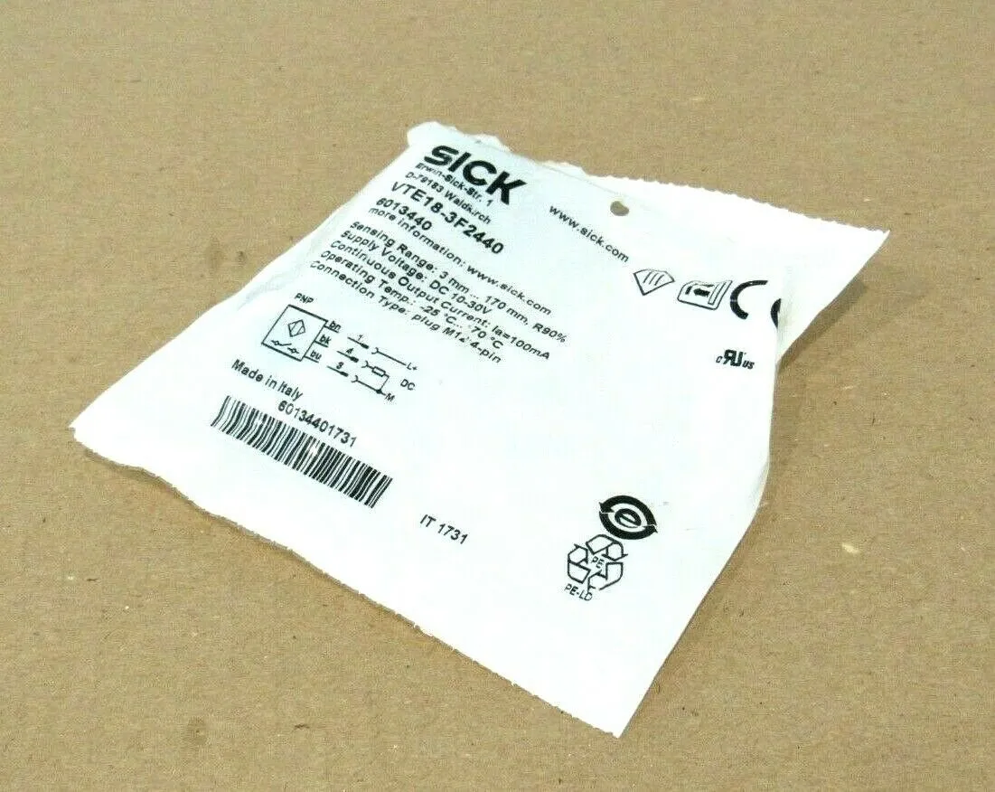 NEW SICK VTE18-3F2440 PHOTOELECTRIC SENSOR VTE183F2440