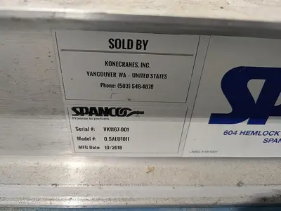 USED 2018 SPANCO 0.5ALU1011