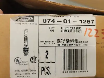 USED HUBBELL 074-01-1257