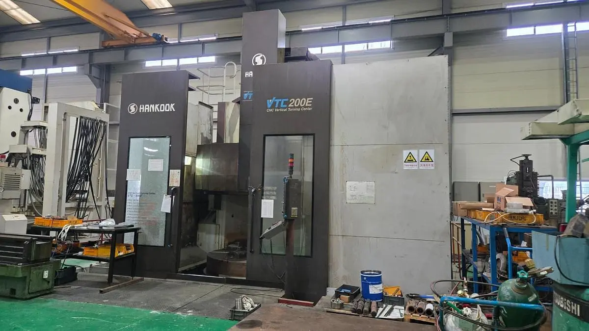 Used 2010 HANKOOK VTC 200E Vertical Boring Mills (incld VTL) Georgia US | Shub Machinery #469028