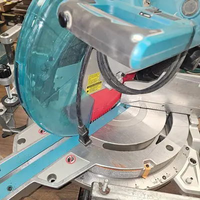 Like New Working 12" Makita Sliding Compound Saw with Stand