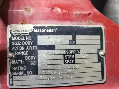 USED MASONEILAN 88-21714