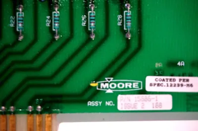 USED MOORE PRODUCTS 15886-1 INDICATOR BOARD 158861