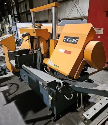 2009 COSEN C-420NC Horizontal Dual Column Band Saws | Midstate Machinery (2)