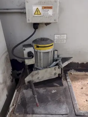 40" X 40" BETTER ENGINEERING MODEL #F4000-LXP ROTARY TABLE PARTS WASHER: YOBRO #24041