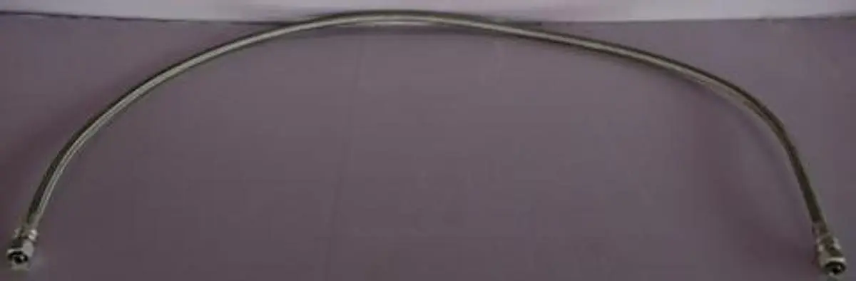 QTY. 1. 49" (FITTING TO FITTING) BRAIDED STAINLESS...