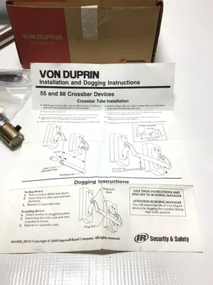 Von Duprin 88NL US26D 55 & 88 Crossbar Exit Devices