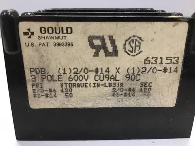 USED GOULD / SHAWMUT 63153