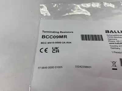 New | in-Stock Balluff DeviceNet Terminating Resistor M12 5-Pin BCC M415-0000-2A-R04 Resistors Michigan US | Maverick Industrial Sales #1401899
