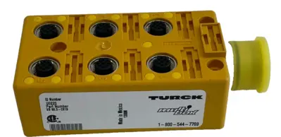 NEW TURCK VB 60.5-CS19 6 PORT JUNCTION BOX U0220 VB 605CS19