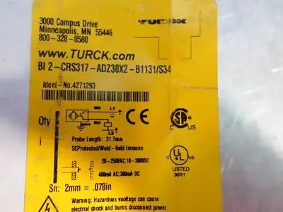 USED TURCK BI2CRS317ADZ30X2B1131/S34