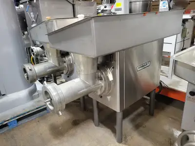 Hobart 4056 Commercial Heavy Duty 10HP High Capacity Meat Grinder, 220V, 3 Phase SS Body